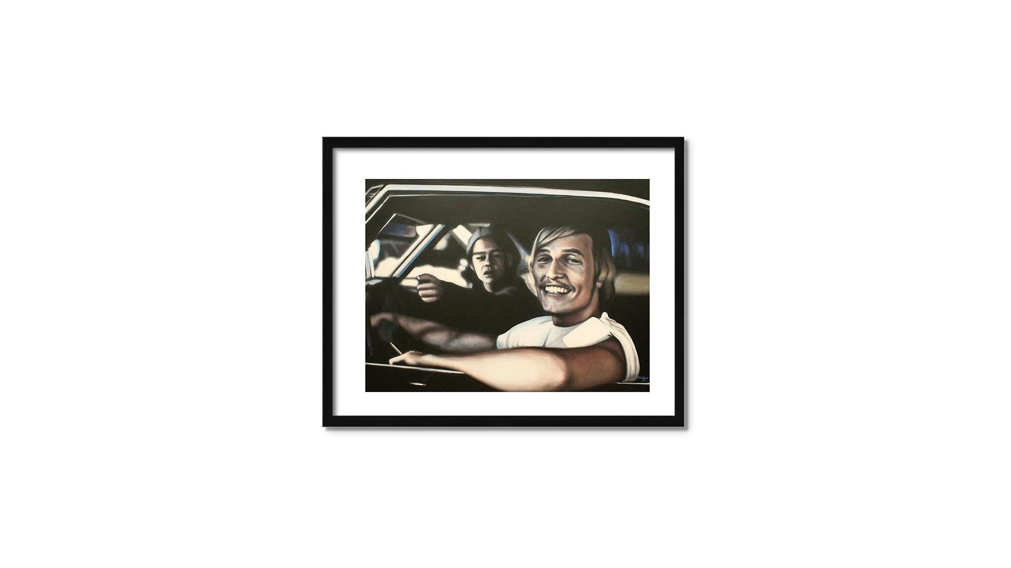 Paper w/ Black Frame